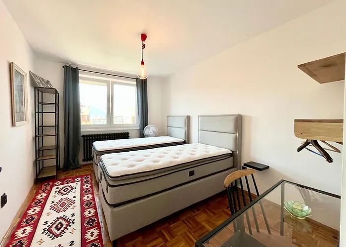 Spacious 3br Apartment, Cozy & Authentic 塞拉耶佛